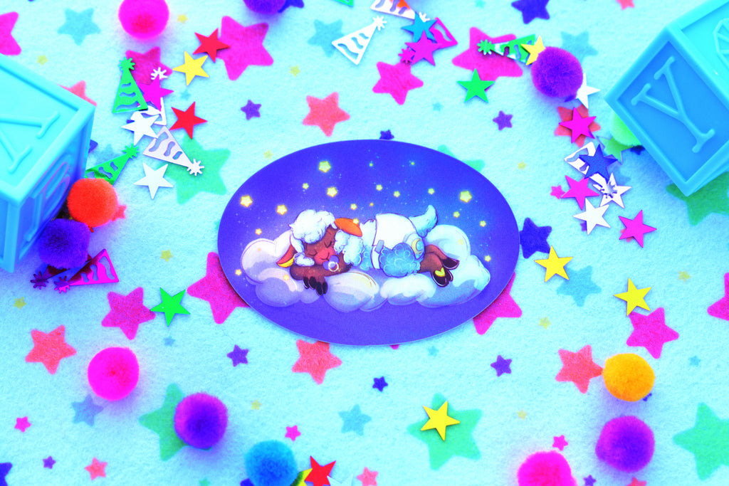 Starry Lamb Sticker