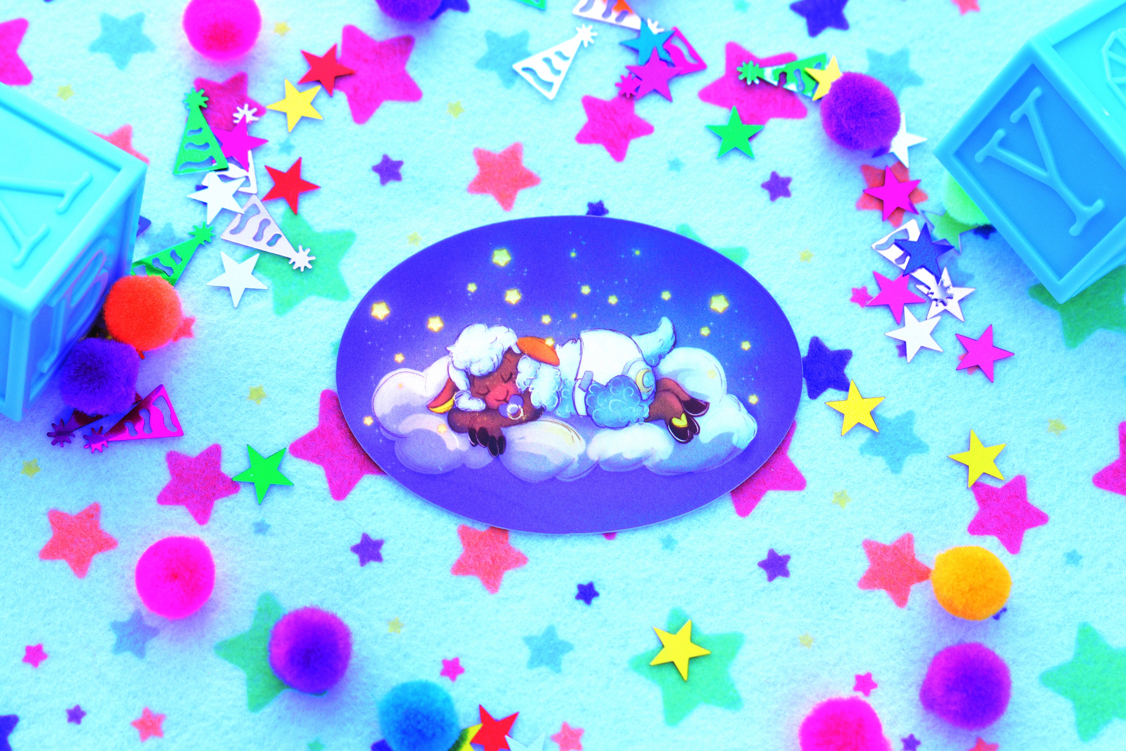 Starry Lamb Sticker