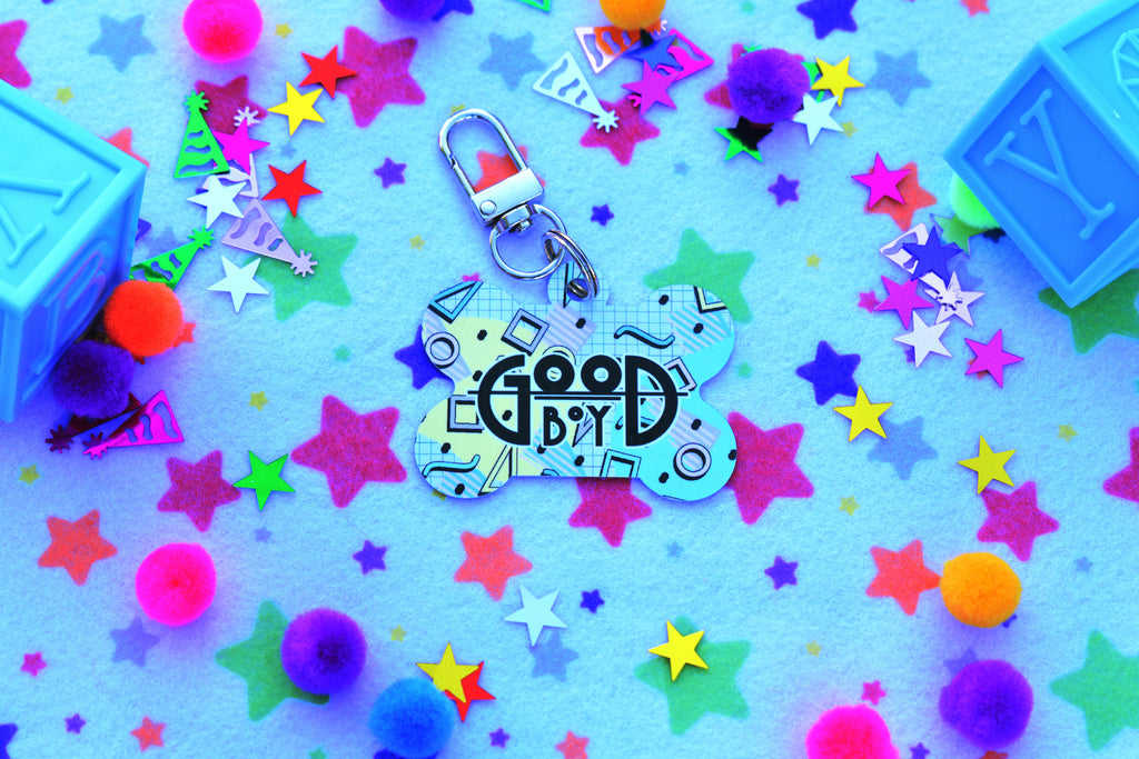Good Girl/Boy/They Keychains