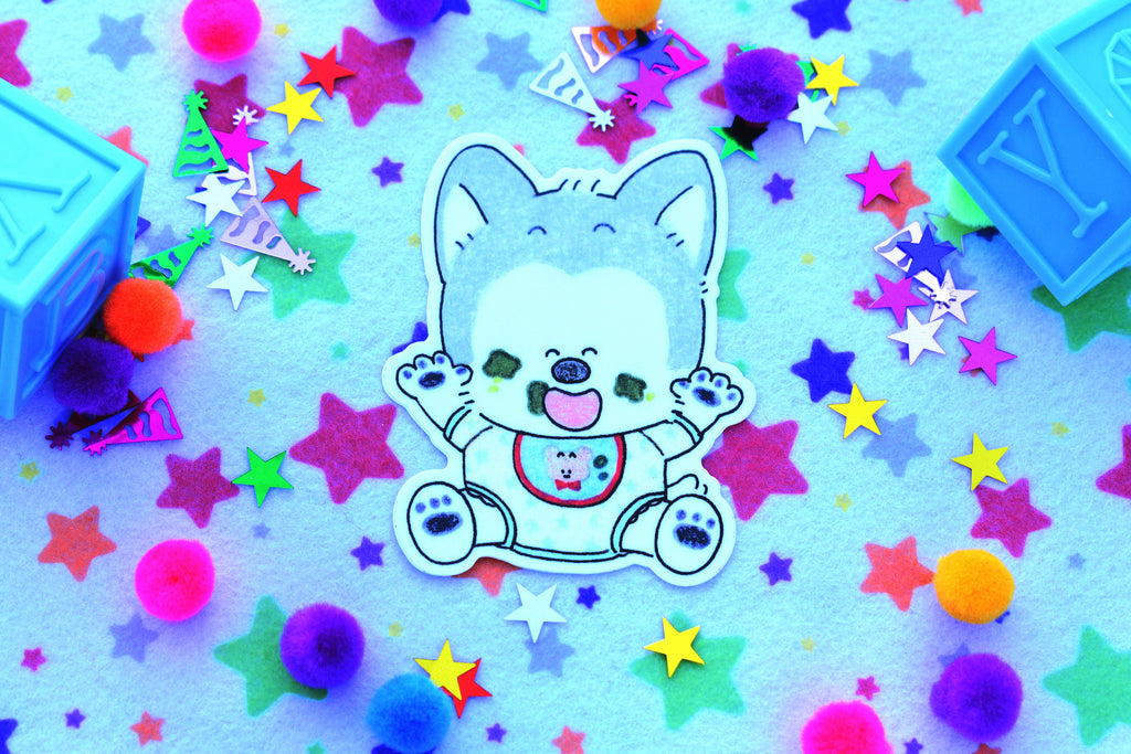 Puppy Pasttimes Stickers (6 Designs)