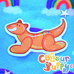 Zap Pooltoy Sticker
