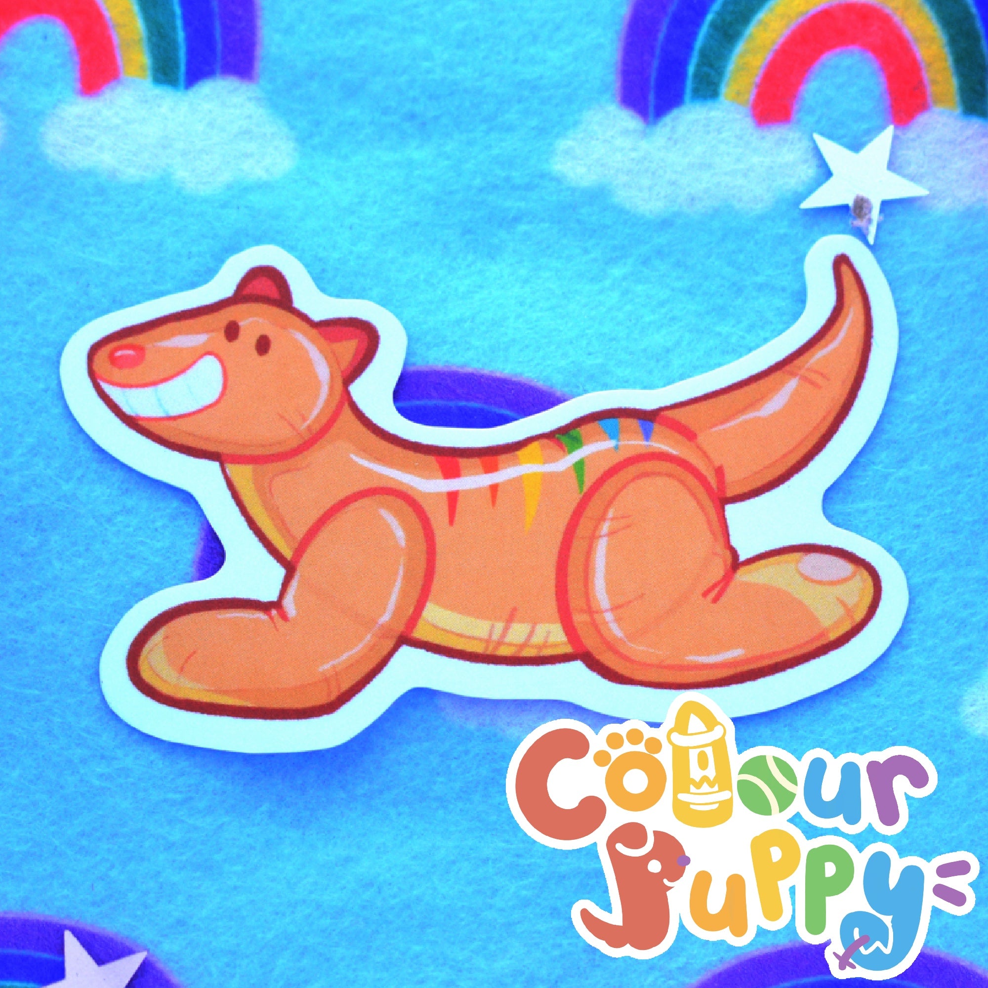 Zap Pooltoy Sticker