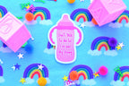 Sippy Cup Sticker (Pink)