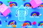Sippy Cup Sticker (Blue)