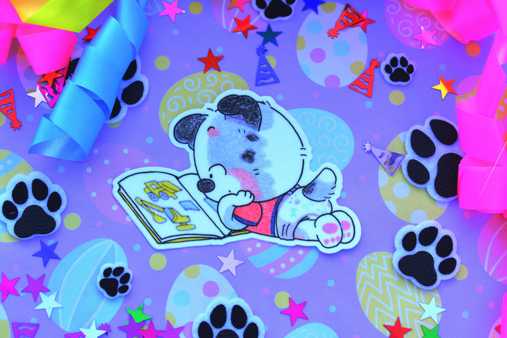 Puppy Pasttimes Stickers (6 Designs)