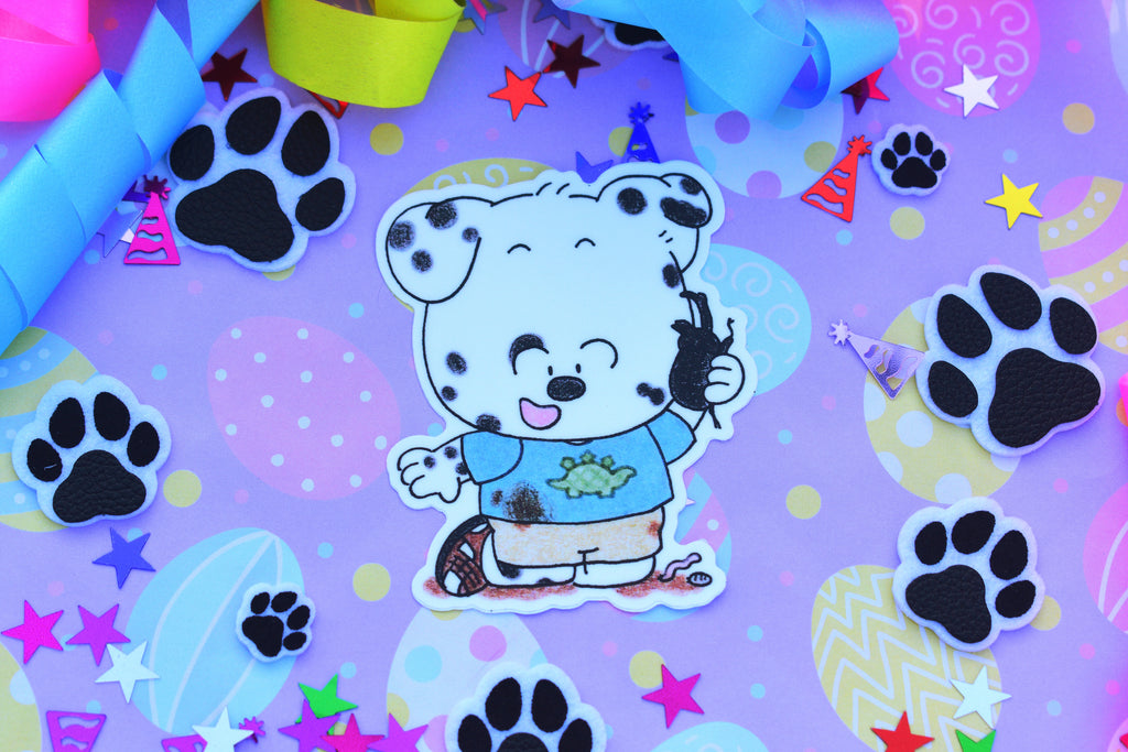 Puppy Pasttimes Stickers (6 Designs)
