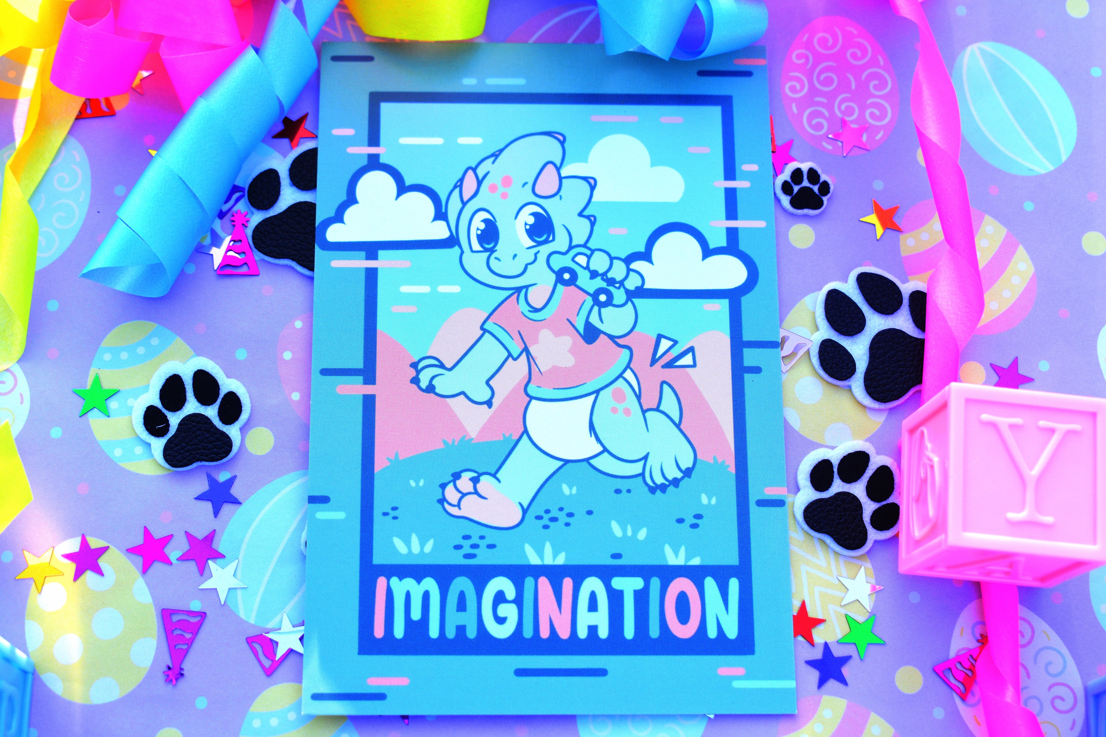 Dinosaur - Imagination Print