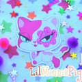 Glitter Cat Sticker
