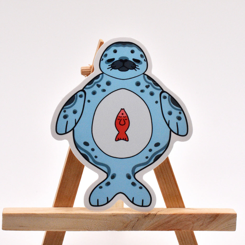 Seal Plush Sticker