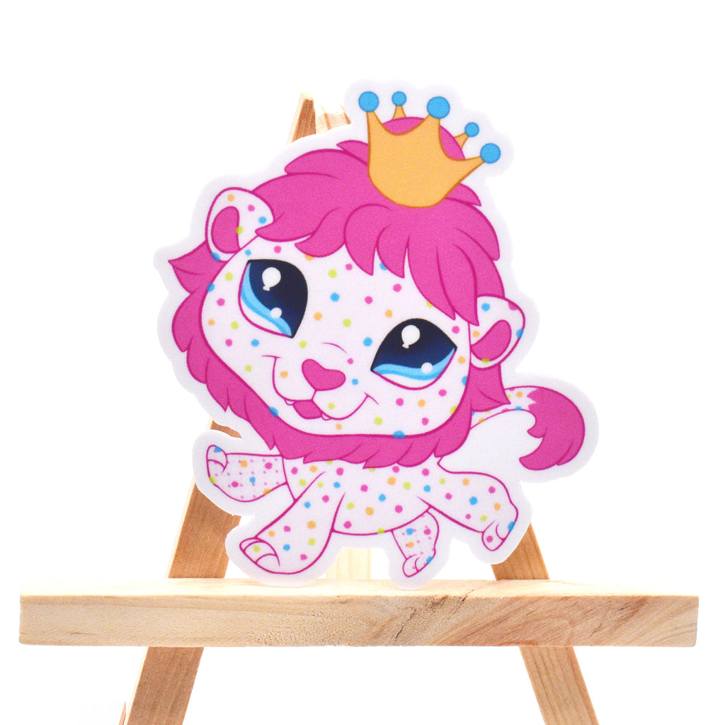 Circus Cookie Lion Sticker