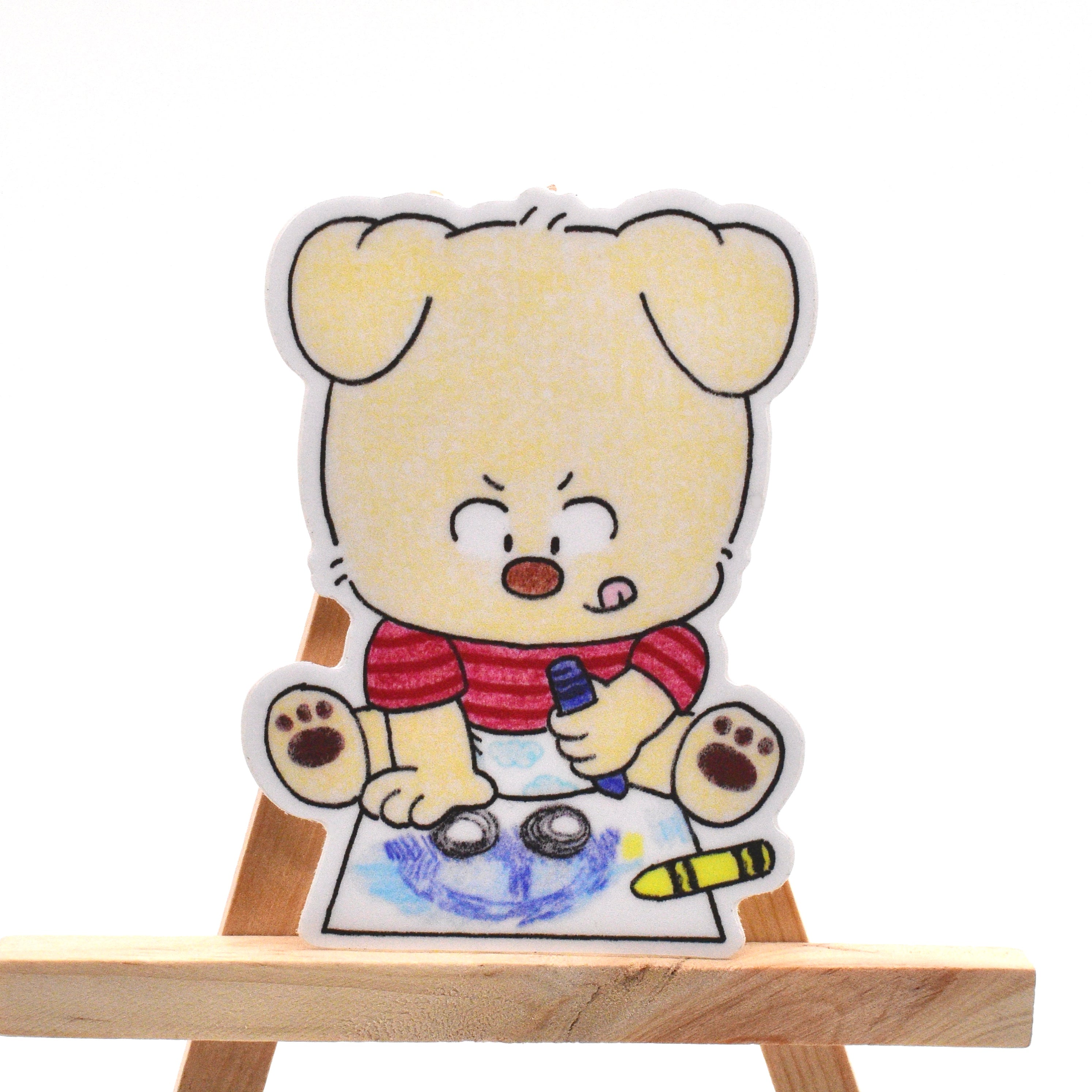 Puppy Pasttimes Stickers (6 Designs)
