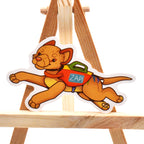 Zap Plush Sticker