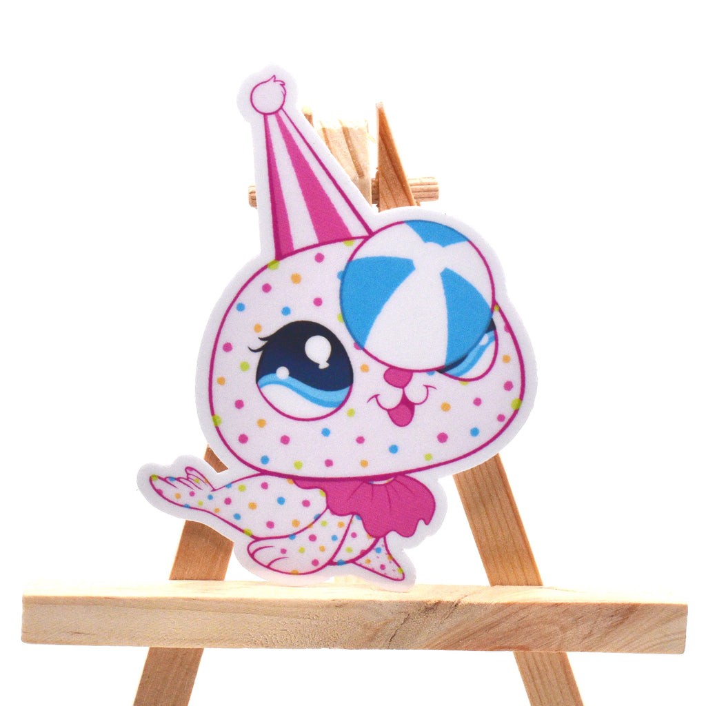 Circus Cookie Seal Sticker