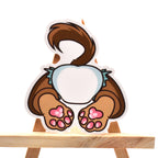 Diapered Butt Sticker