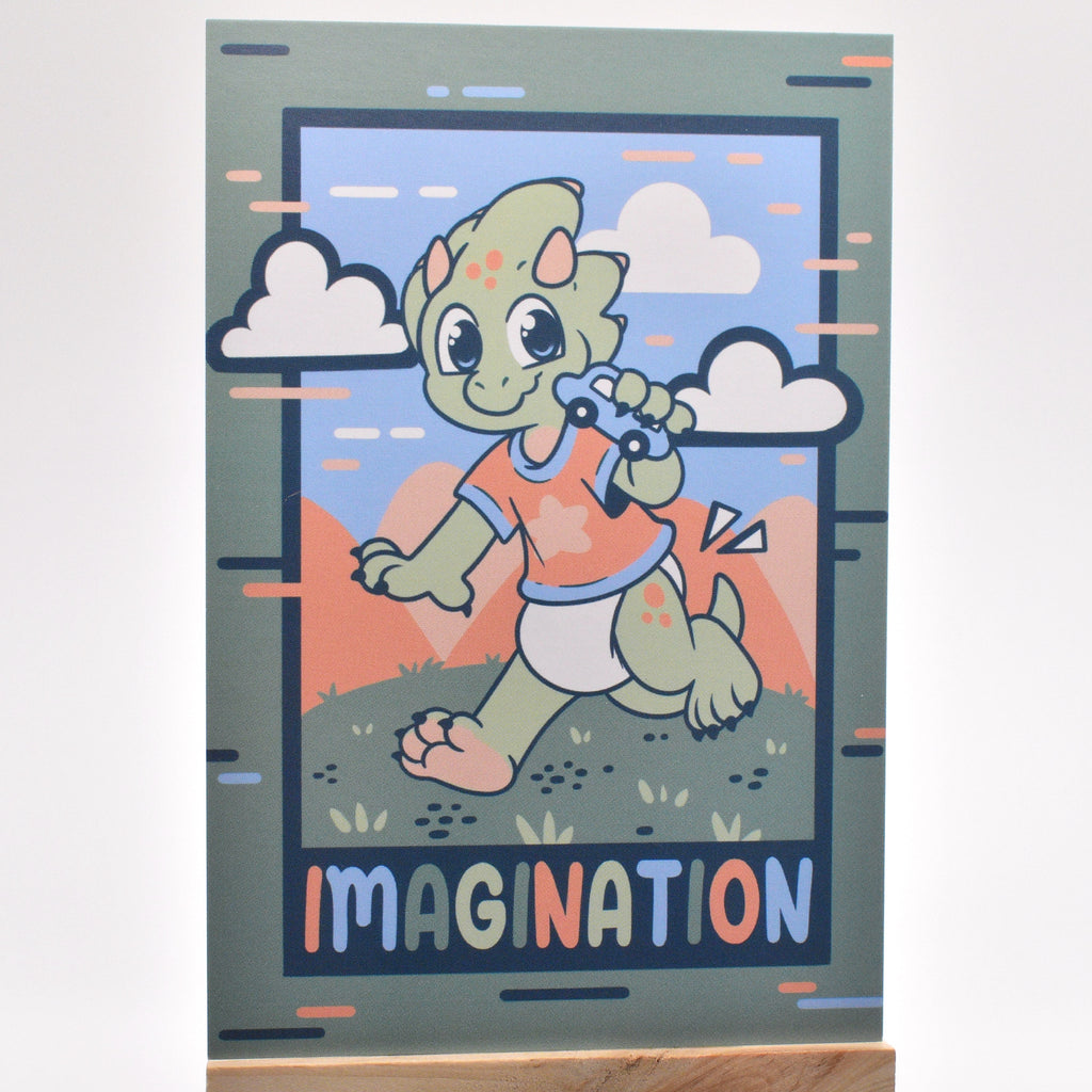 Dinosaur - Imagination Print
