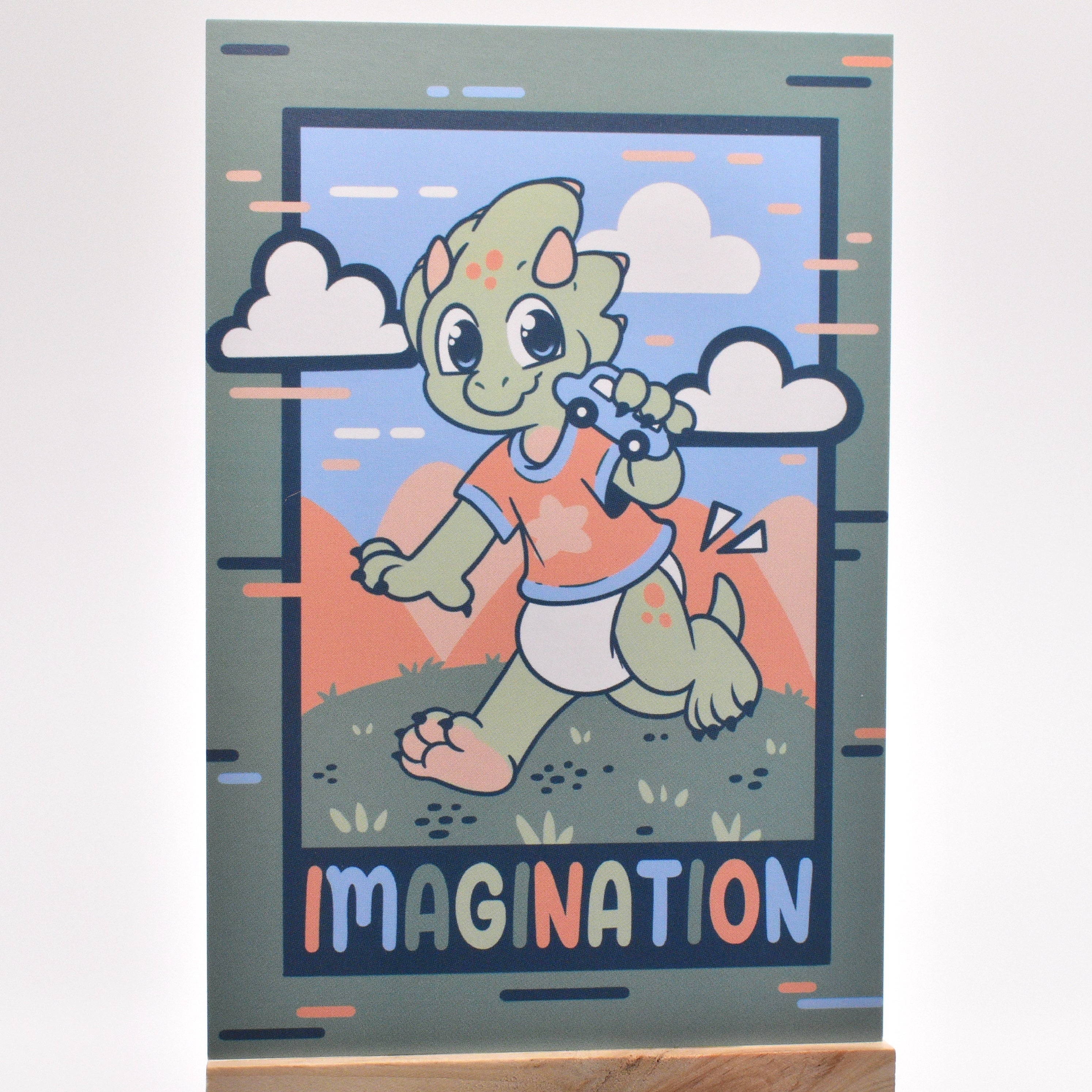 Dinosaur - Imagination Print