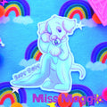 Eepy Baby Pup Sticker