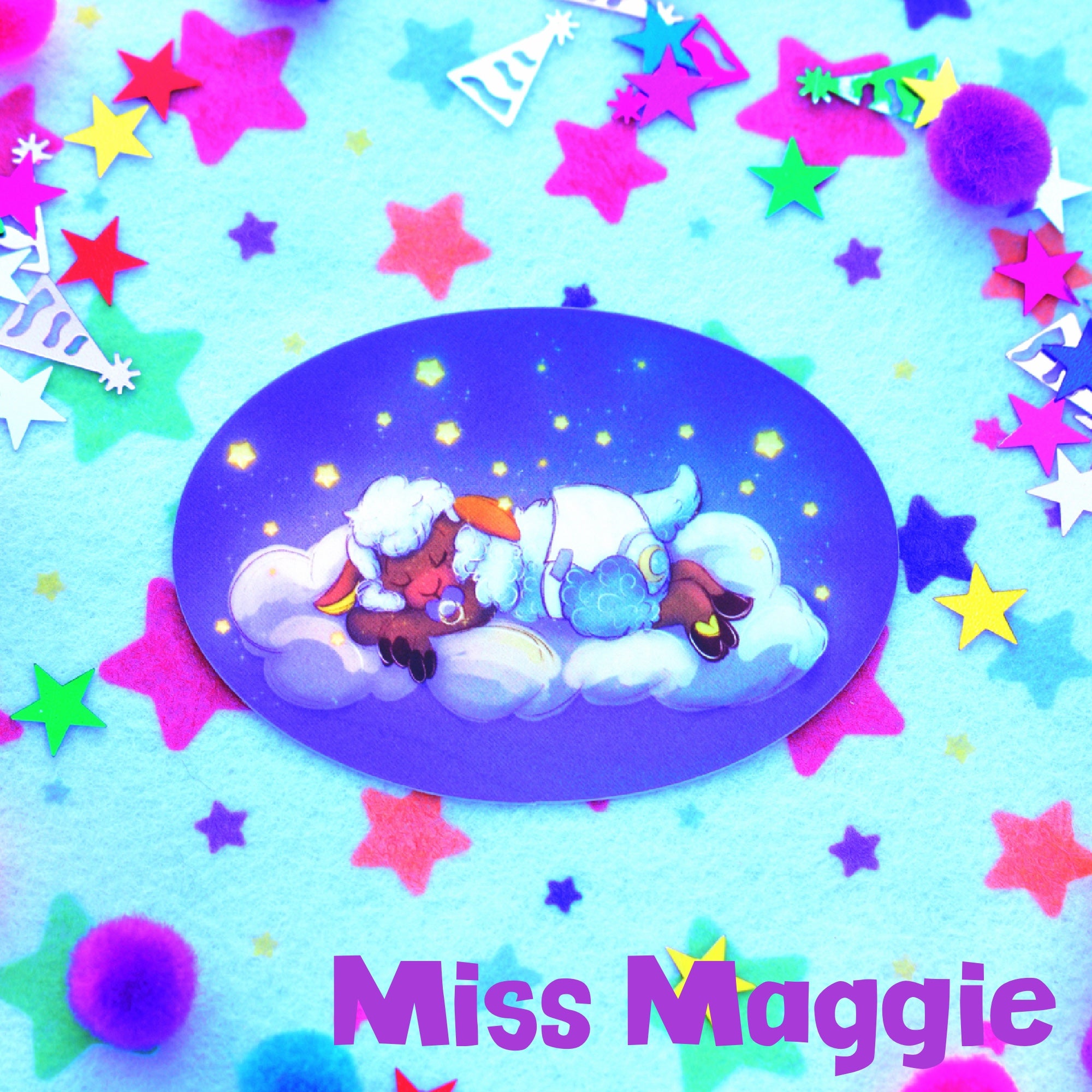 Starry Lamb Sticker