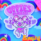 Uppies African Wild Dog Sticker