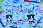 Puppy Pasttimes Stickers (6 Designs)