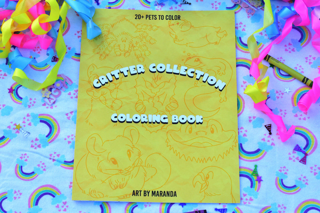 Critter Collection Coloring Book