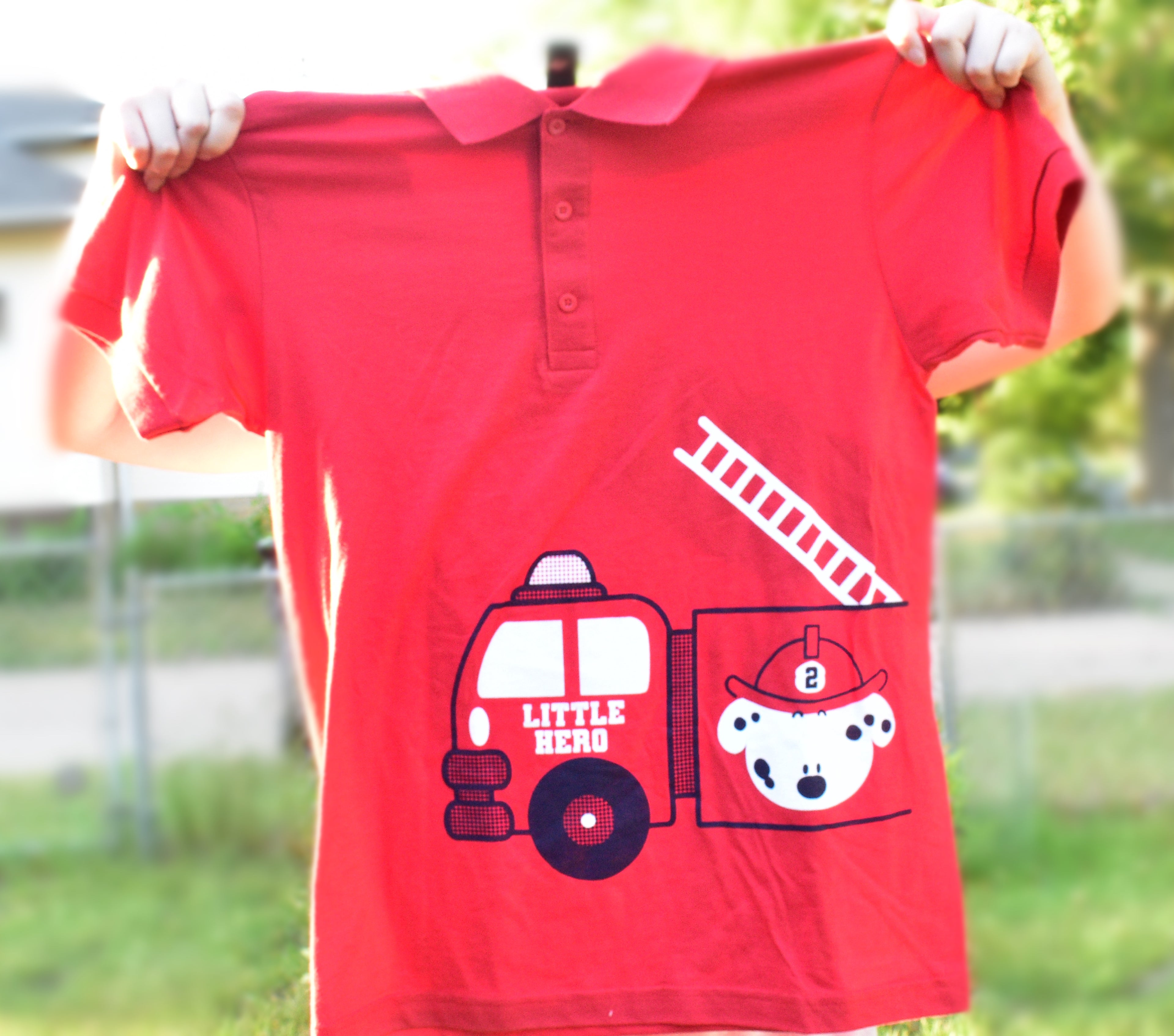Little Hero Firefighter Polo