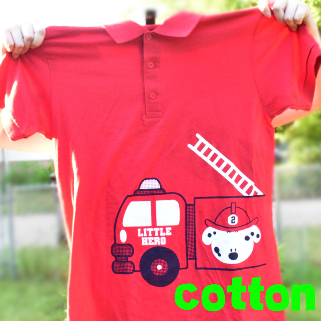 Little Hero Firefighter Polo