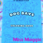 Dog Days Coloring Book