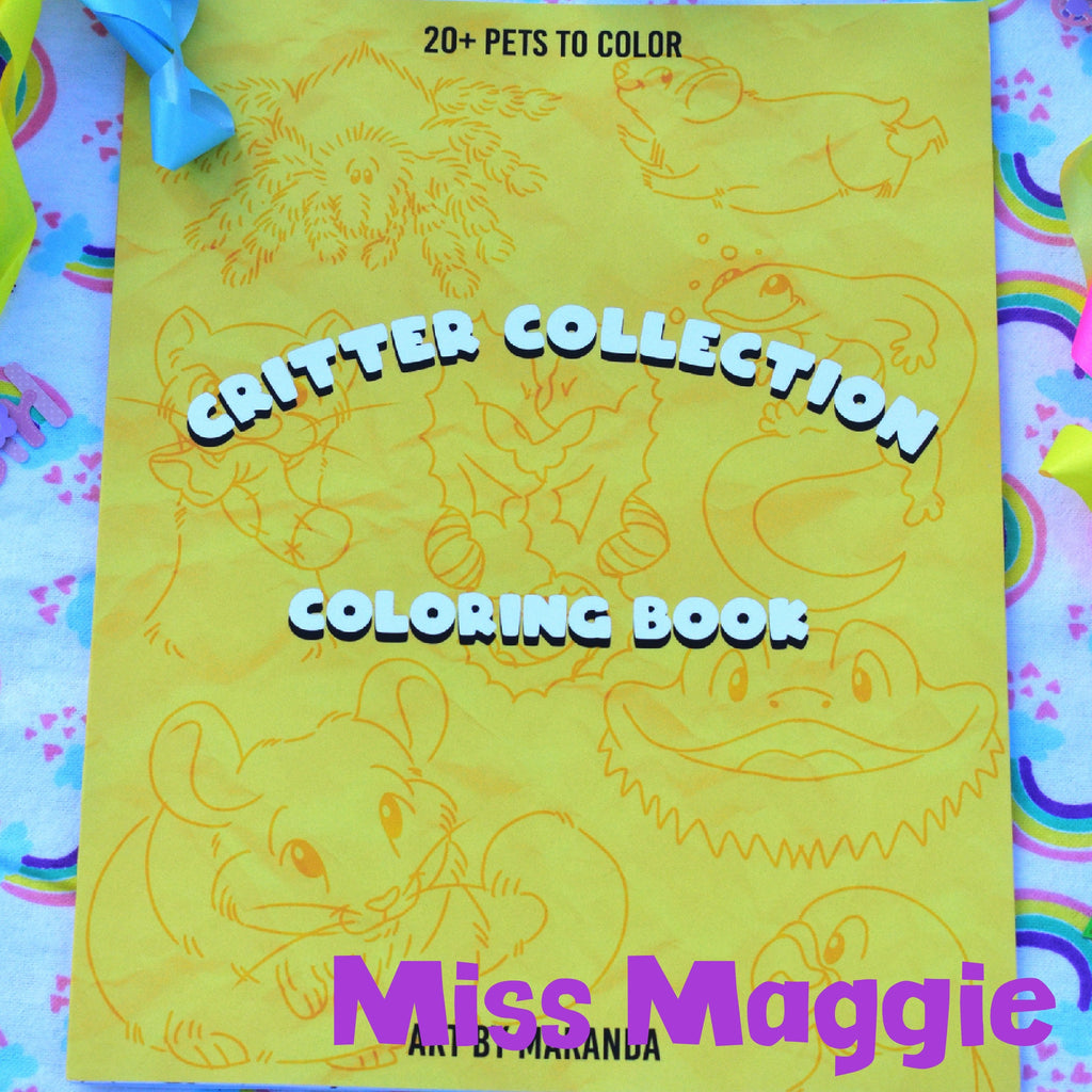 Critter Collection Coloring Book
