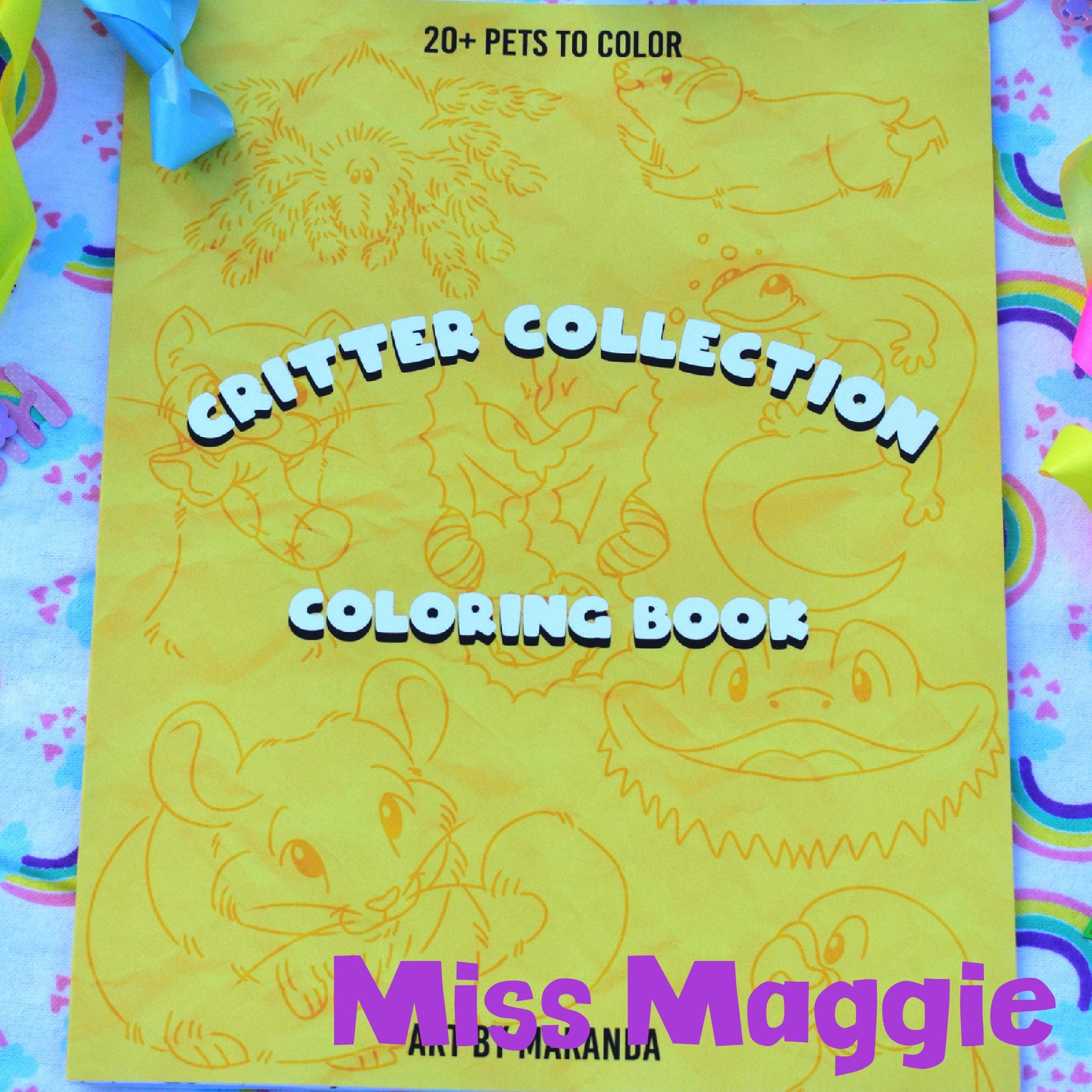 Critter Collection Coloring Book