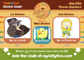 Wyldtykes Monthly Sticker Club!