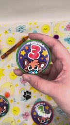 My Little Age Buttons